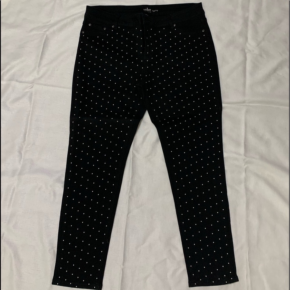Stud Detail Soho Jeans Legging